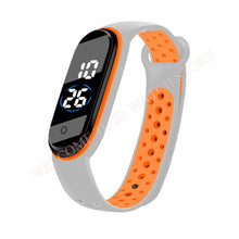 Load image into Gallery viewer, Fashion Sports Watch For Kids Children Waterproof Led Digital Watch Ultra-light Silicone Strap Teen Boys Girls WristWatch Unisex
