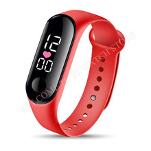 Load image into Gallery viewer, Fashion Sports Watch For Kids Children Waterproof Led Digital Watch Ultra-light Silicone Strap Teen Boys Girls WristWatch Unisex
