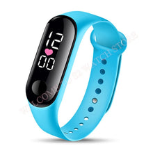 Load image into Gallery viewer, Fashion Sports Watch For Kids Children Waterproof Led Digital Watch Ultra-light Silicone Strap Teen Boys Girls WristWatch Unisex
