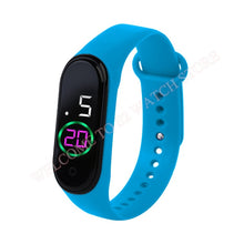 Load image into Gallery viewer, Fashion Sports Watch For Kids Children Waterproof Led Digital Watch Ultra-light Silicone Strap Teen Boys Girls WristWatch Unisex
