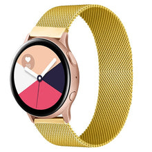 Load image into Gallery viewer, 20mm 22mm magnetic strap For Samsung Active 2 40/44mm Gear S3 bracelet Huawei GT/GT2/2e Galaxy watch 3/4 Classic 45/42mm band
