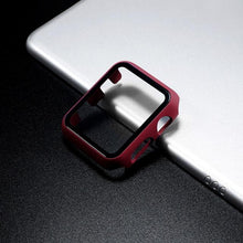 Load image into Gallery viewer, Glass+Case For Apple Watch Series 6 5 4 3 SE 44mm 40mm iWatch Case 42mm 38mm Screen Protector+Cover Apple Watch Accessories
