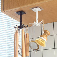 Load image into Gallery viewer, Kitchen Hook Multi-Purpose Hooks 360 Degrees Rotated Rotatable Rack For Organizer and Storage Spoon Hanger Accessories
