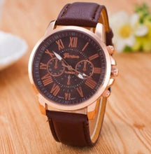 Load image into Gallery viewer, Luxury Brand Leather Quartz Watch Women Men Ladies Fashion Wrist Watch Wristwatches Clock relogio feminino dropshipping
