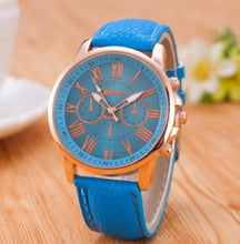 Load image into Gallery viewer, Luxury Brand Leather Quartz Watch Women Men Ladies Fashion Wrist Watch Wristwatches Clock relogio feminino dropshipping
