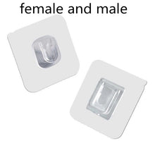 Load image into Gallery viewer, 5/10 Pairs Double-sided Adhesive Wall Hooks Waterproof Clothes Hats Towel Hooks Kitchen Bath Door Hooks Multi-Purpose Hooks
