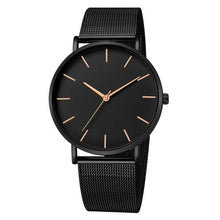 Load image into Gallery viewer, Women Watch Rose Gold Montre Femme 2021 Women's Mesh Belt ultra-thin Fashion relojes para mujer Luxury Wrist Watches reloj mujer
