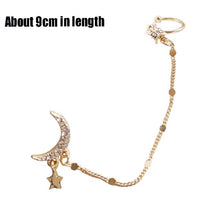 Load image into Gallery viewer, 2021 Fashion Butterfly Clip Earrings Ear hook Stainless Steel Ear Clips Double pierced Earring Earrings Women Girls Jewelry
