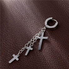 Load image into Gallery viewer, 2021 Fashion Butterfly Clip Earrings Ear hook Stainless Steel Ear Clips Double pierced Earring Earrings Women Girls Jewelry
