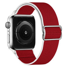 Load image into Gallery viewer, Solo Loop Nylon Strap for Apple watch band 44mm 40mm 38mm 42mm Adjustable Elastic Scrunchie bracelet correa iWatch 6 se 5 4 3 2
