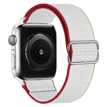 Load image into Gallery viewer, Solo Loop Nylon Strap for Apple watch band 44mm 40mm 38mm 42mm Adjustable Elastic Scrunchie bracelet correa iWatch 6 se 5 4 3 2
