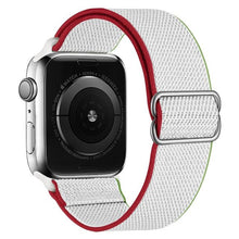 Load image into Gallery viewer, Solo Loop Nylon Strap for Apple watch band 44mm 40mm 38mm 42mm Adjustable Elastic Scrunchie bracelet correa iWatch 6 se 5 4 3 2
