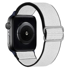 Load image into Gallery viewer, Solo Loop Nylon Strap for Apple watch band 44mm 40mm 38mm 42mm Adjustable Elastic Scrunchie bracelet correa iWatch 6 se 5 4 3 2

