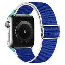 Load image into Gallery viewer, Solo Loop Nylon Strap for Apple watch band 44mm 40mm 38mm 42mm Adjustable Elastic Scrunchie bracelet correa iWatch 6 se 5 4 3 2
