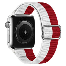 Load image into Gallery viewer, Solo Loop Nylon Strap for Apple watch band 44mm 40mm 38mm 42mm Adjustable Elastic Scrunchie bracelet correa iWatch 6 se 5 4 3 2
