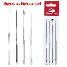 Load image into Gallery viewer, 4PCS Acne Blackhead Comedone Black Spot Pimple Blemish Remover Skin Care Women Beauty Acne Treatment Pore Cleanser Needle Hook

