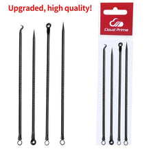 Load image into Gallery viewer, 4PCS Acne Blackhead Comedone Black Spot Pimple Blemish Remover Skin Care Women Beauty Acne Treatment Pore Cleanser Needle Hook

