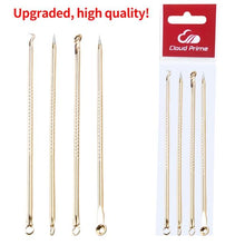 Load image into Gallery viewer, 4PCS Acne Blackhead Comedone Black Spot Pimple Blemish Remover Skin Care Women Beauty Acne Treatment Pore Cleanser Needle Hook
