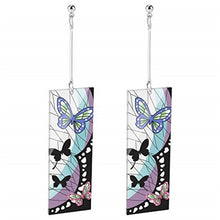 Load image into Gallery viewer, Fashion Acrylic Tanjiro Earrings Demon Slayer Earrings Anime Cosplay Props Hanafuda Drop Long Earrings for Women Jewelry
