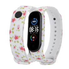 Load image into Gallery viewer, Sport Strap For Xiaomi Mi Band 3 4 5 6 Silicone Wristband Replace Mi band 4 Graffiti style Bracelet For Mi Band 6 band 5 straps
