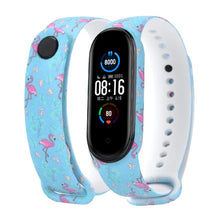 Load image into Gallery viewer, Sport Strap For Xiaomi Mi Band 3 4 5 6 Silicone Wristband Replace Mi band 4 Graffiti style Bracelet For Mi Band 6 band 5 straps
