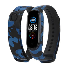Load image into Gallery viewer, Sport Strap For Xiaomi Mi Band 3 4 5 6 Silicone Wristband Replace Mi band 4 Graffiti style Bracelet For Mi Band 6 band 5 straps
