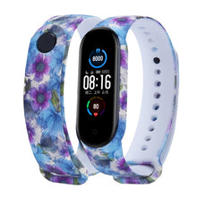 Load image into Gallery viewer, Sport Strap For Xiaomi Mi Band 3 4 5 6 Silicone Wristband Replace Mi band 4 Graffiti style Bracelet For Mi Band 6 band 5 straps
