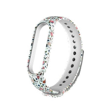 Load image into Gallery viewer, Sport Strap For Xiaomi Mi Band 3 4 5 6 Silicone Wristband Replace Mi band 4 Graffiti style Bracelet For Mi Band 6 band 5 straps
