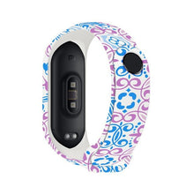 Load image into Gallery viewer, Sport Strap For Xiaomi Mi Band 3 4 5 6 Silicone Wristband Replace Mi band 4 Graffiti style Bracelet For Mi Band 6 band 5 straps
