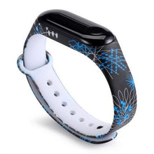 Load image into Gallery viewer, Sport Strap For Xiaomi Mi Band 3 4 5 6 Silicone Wristband Replace Mi band 4 Graffiti style Bracelet For Mi Band 6 band 5 straps
