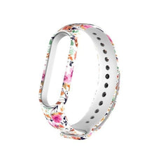 Load image into Gallery viewer, Sport Strap For Xiaomi Mi Band 3 4 5 6 Silicone Wristband Replace Mi band 4 Graffiti style Bracelet For Mi Band 6 band 5 straps
