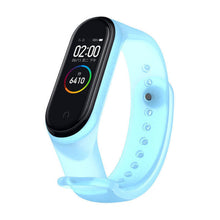 Load image into Gallery viewer, Sport Strap For Xiaomi Mi Band 3 4 5 6 Silicone Wristband Replace Mi band 4 Graffiti style Bracelet For Mi Band 6 band 5 straps
