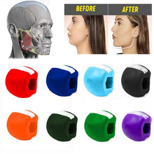 Load image into Gallery viewer, Face Masseter Men Facial Pop N Go Mouth Jawline Jaw Muscle Exerciser Chew Ball Chew Bite Breaker Training
