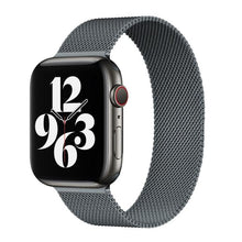 Load image into Gallery viewer, Metal Strap For Apple watch band 44mm 40mm iWatch Series 42mm 38mm stainless steel bracelet magnetic loop Apple watch 345 6 7 se
