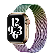 Load image into Gallery viewer, Metal Strap For Apple watch band 44mm 40mm iWatch Series 42mm 38mm stainless steel bracelet magnetic loop Apple watch 345 6 7 se
