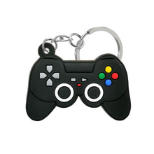 Load image into Gallery viewer, 1PCS PVC Game Machine Keychain &amp; Keyring Cute Gamepad Joystick Key Chain Keychains Bag Car Hanging
