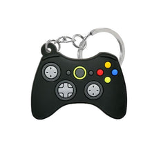 Load image into Gallery viewer, 1PCS PVC Game Machine Keychain &amp; Keyring Cute Gamepad Joystick Key Chain Keychains Bag Car Hanging
