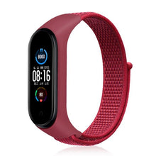 Load image into Gallery viewer, Nylon Strap for Xiaomi Mi band 6 4 3 5 Bracelet Wristband Sports Breathable Bracelet For Miband 6 5 4 3 Replacement Strap
