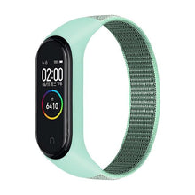Load image into Gallery viewer, Nylon loop for xiaomi mi band 4 3 strap Sport Bracelet smartwatch Belt pulsera correa xiaomi strap Wristband for Miband 6 5 band
