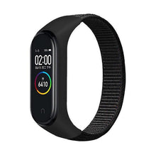 Load image into Gallery viewer, Nylon loop for xiaomi mi band 4 3 strap Sport Bracelet smartwatch Belt pulsera correa xiaomi strap Wristband for Miband 6 5 band
