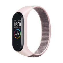 Load image into Gallery viewer, Nylon loop for xiaomi mi band 4 3 strap Sport Bracelet smartwatch Belt pulsera correa xiaomi strap Wristband for Miband 6 5 band
