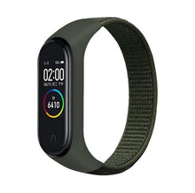 Load image into Gallery viewer, Nylon loop for xiaomi mi band 4 3 strap Sport Bracelet smartwatch Belt pulsera correa xiaomi strap Wristband for Miband 6 5 band

