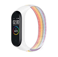 Load image into Gallery viewer, Nylon loop for xiaomi mi band 4 3 strap Sport Bracelet smartwatch Belt pulsera correa xiaomi strap Wristband for Miband 6 5 band
