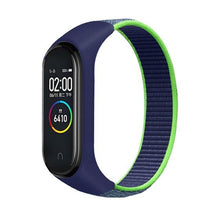 Load image into Gallery viewer, Nylon loop for xiaomi mi band 4 3 strap Sport Bracelet smartwatch Belt pulsera correa xiaomi strap Wristband for Miband 6 5 band
