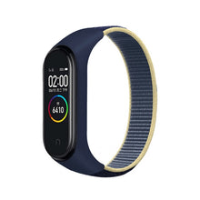 Load image into Gallery viewer, Nylon loop for xiaomi mi band 4 3 strap Sport Bracelet smartwatch Belt pulsera correa xiaomi strap Wristband for Miband 6 5 band
