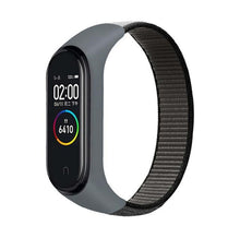 Load image into Gallery viewer, Nylon loop for xiaomi mi band 4 3 strap Sport Bracelet smartwatch Belt pulsera correa xiaomi strap Wristband for Miband 6 5 band
