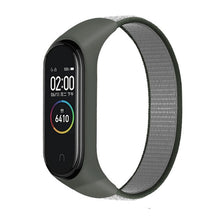 Load image into Gallery viewer, Nylon loop for xiaomi mi band 4 3 strap Sport Bracelet smartwatch Belt pulsera correa xiaomi strap Wristband for Miband 6 5 band
