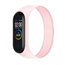 Load image into Gallery viewer, Nylon loop for xiaomi mi band 4 3 strap Sport Bracelet smartwatch Belt pulsera correa xiaomi strap Wristband for Miband 6 5 band
