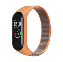 Load image into Gallery viewer, Nylon loop for xiaomi mi band 4 3 strap Sport Bracelet smartwatch Belt pulsera correa xiaomi strap Wristband for Miband 6 5 band
