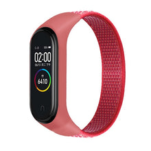 Load image into Gallery viewer, Nylon loop for xiaomi mi band 4 3 strap Sport Bracelet smartwatch Belt pulsera correa xiaomi strap Wristband for Miband 6 5 band
